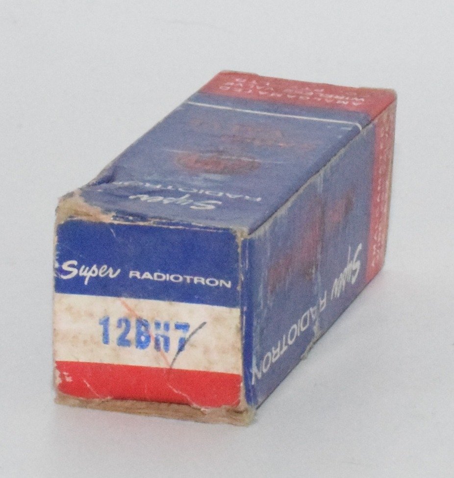 12BH7 Super Radiotron AWV Australia Valve / Tube