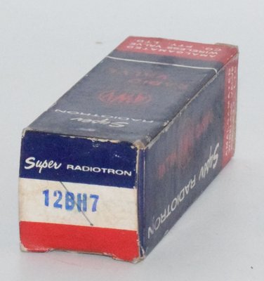 12BH7 Super Radiotron AWV Australia Valve / Tube