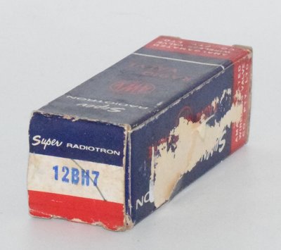 12BH7 Super Radiotron AWV Australia Valve / Tube