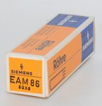 EAM86 / 6GX8 Magic Eye Siemens Germany NOS Valve / Tube thumbnail 1