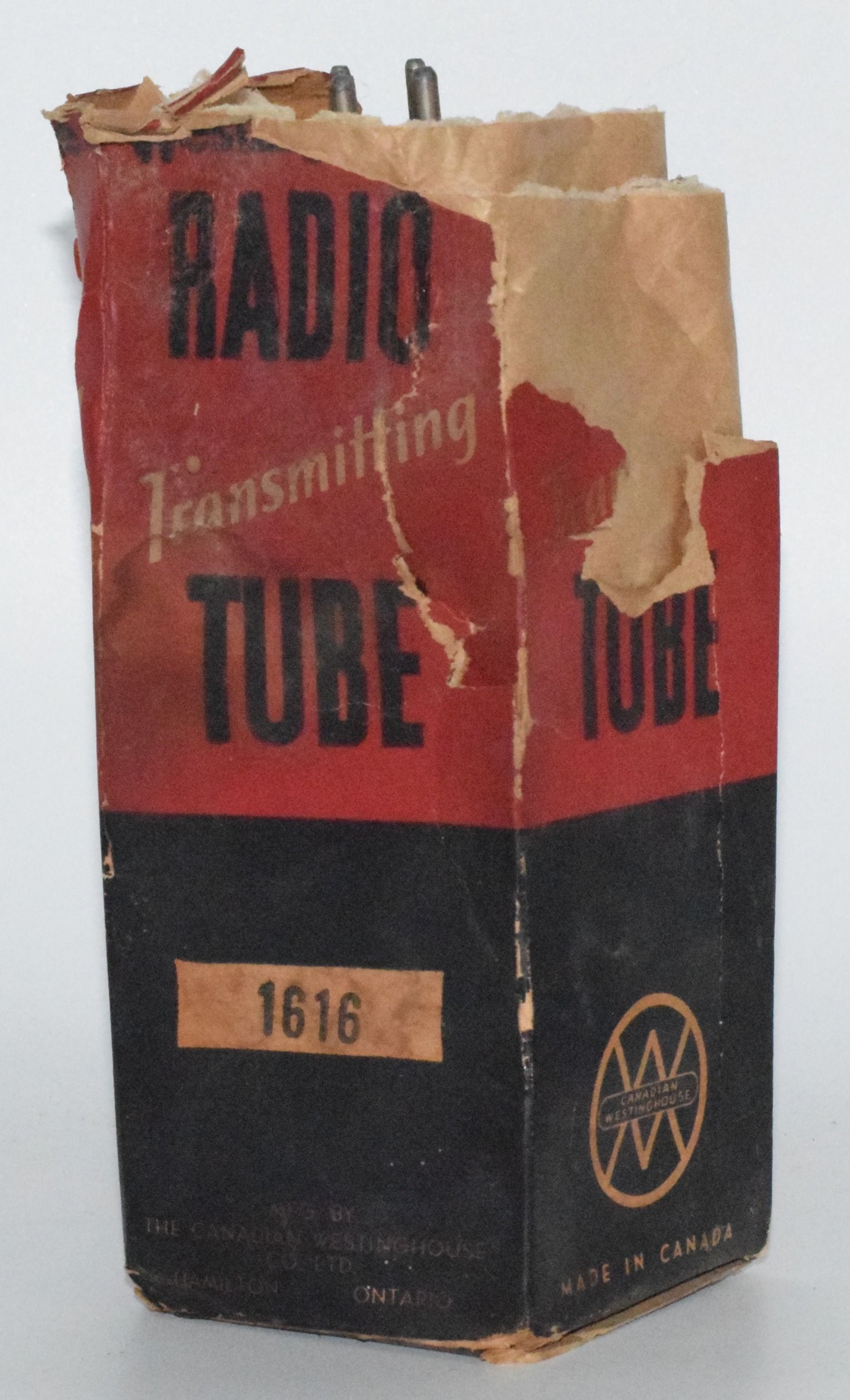 1616 / CV656 Westinghouse Radiotron Canada 1958 NOS Valve / Tube