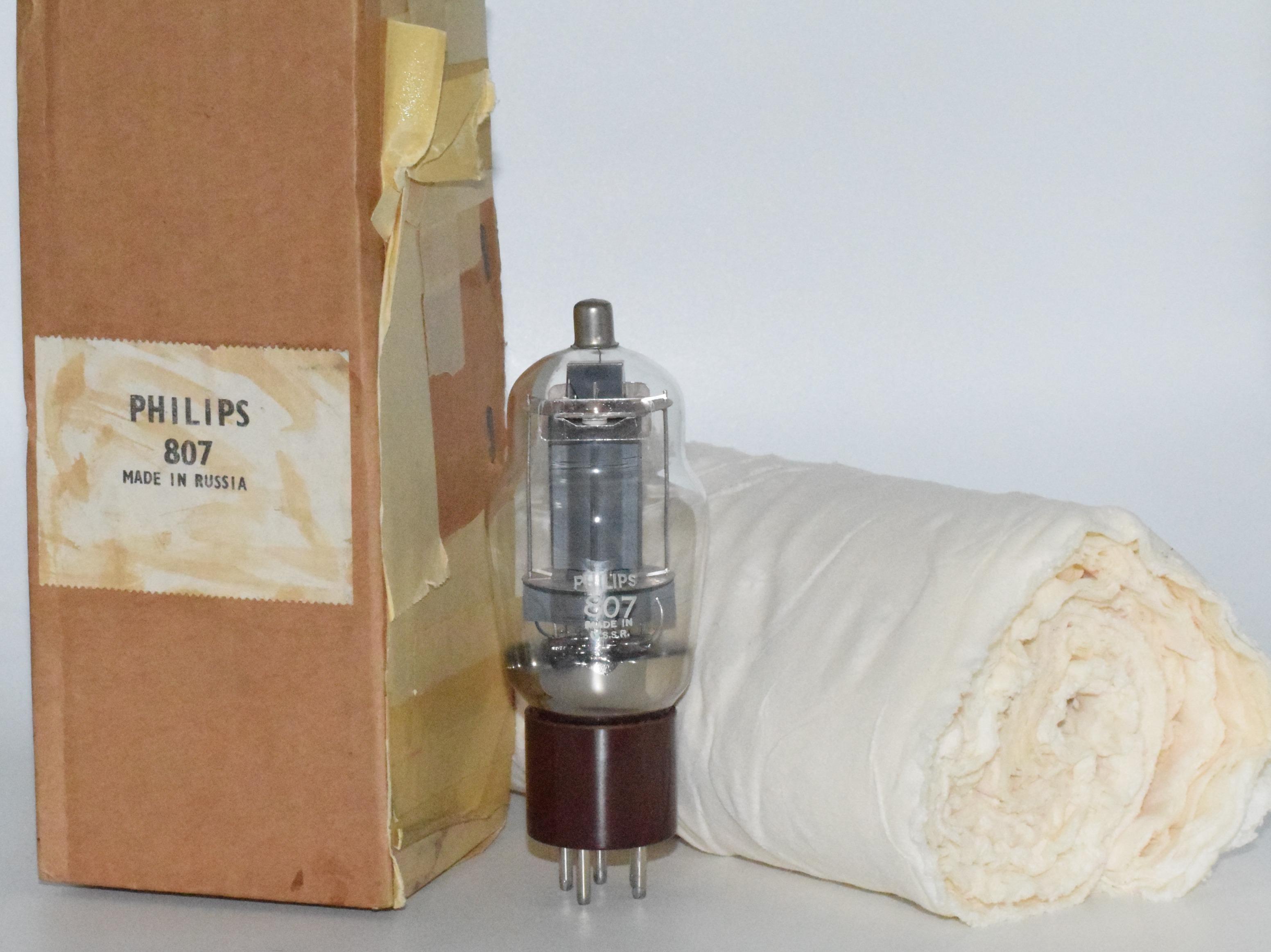 807 Philips Russia NOS Valve / Tube