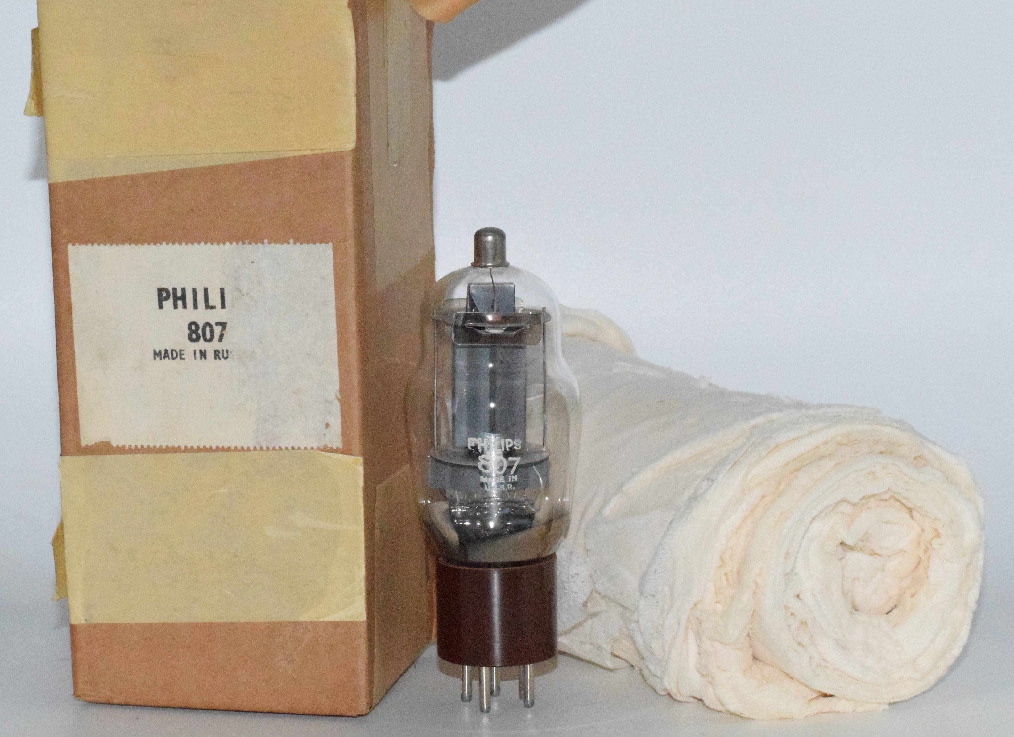807 Philips Russia NOS Valve / Tube