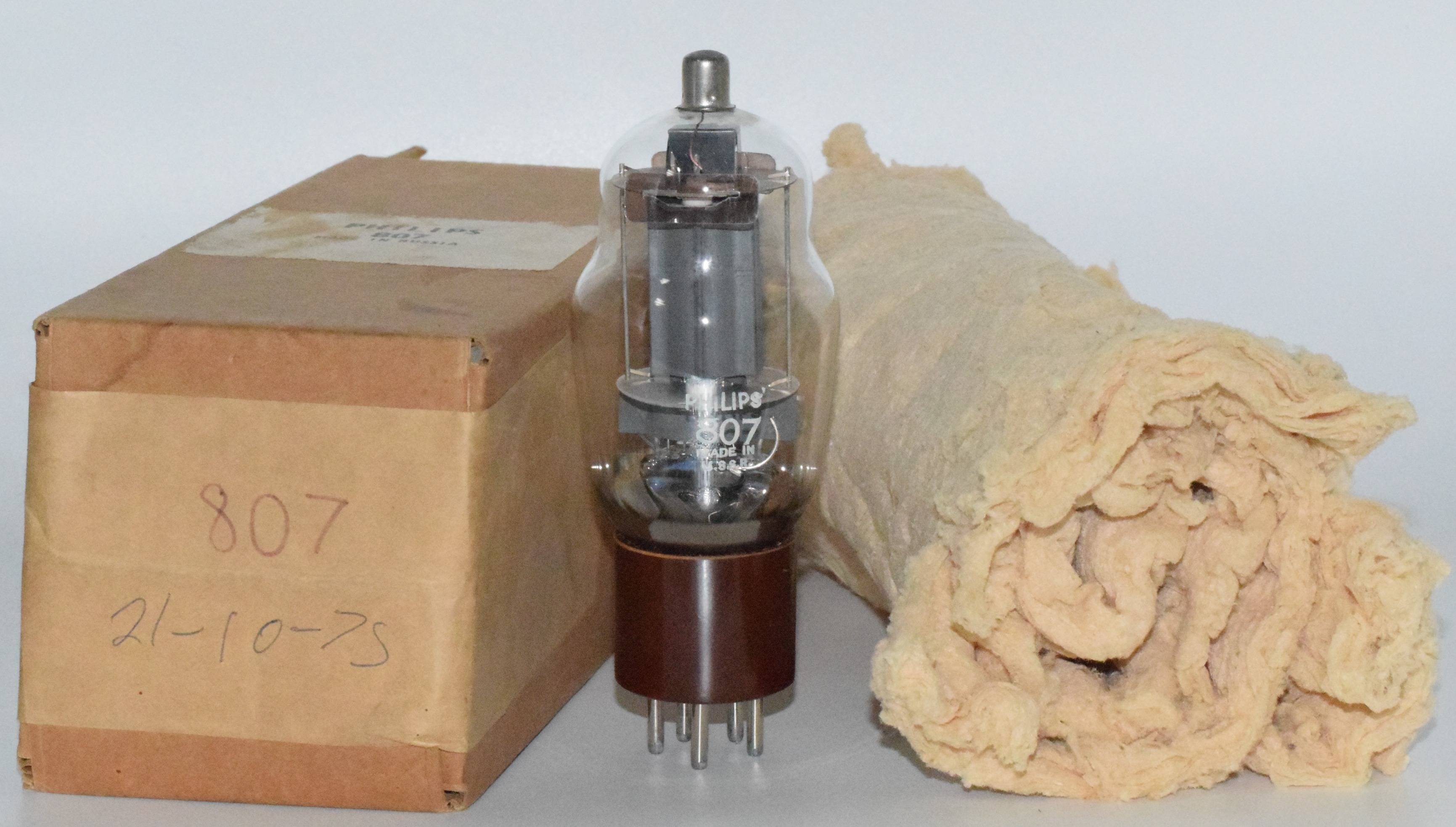807 Philips Russia NOS Valve / Tube
