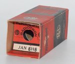 JAN 6H6 Marconi Radiotron Canada NOS NIB Valve / Tube thumbnail 5