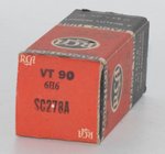 JRC 6H6 / VT90 RCA Radiotron USA NOS Valve / Tube thumbnail 1