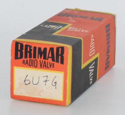 6U7G Brimar England Valve / Tube
