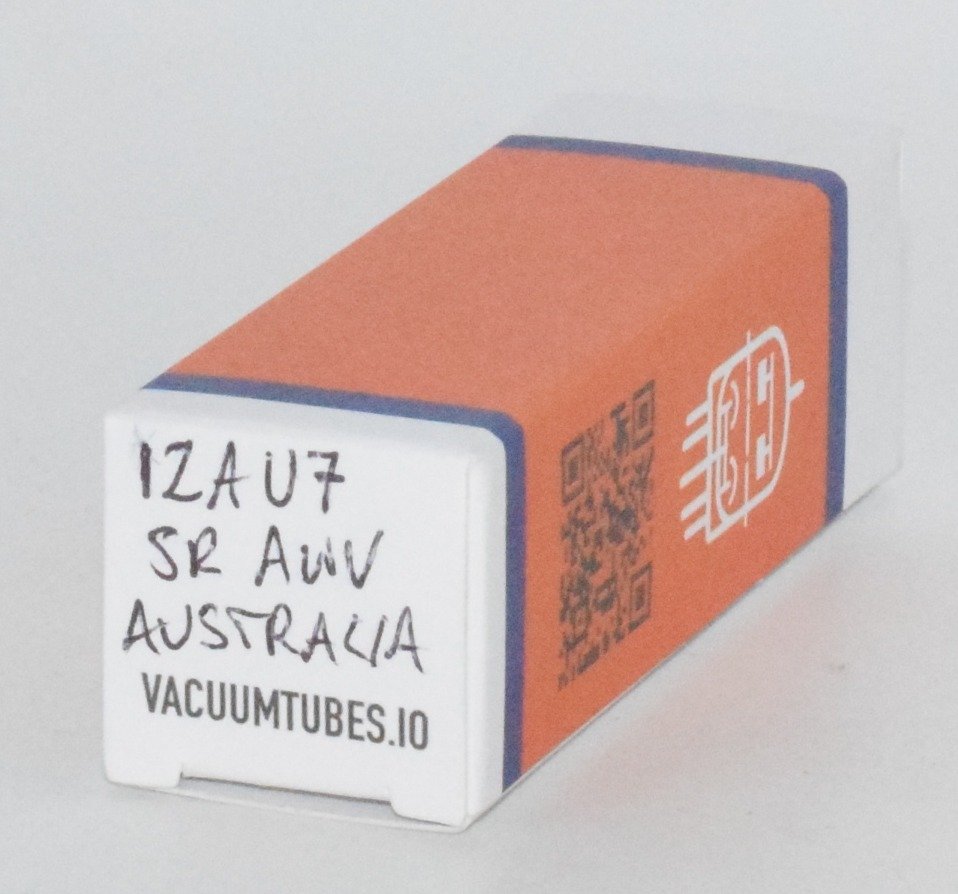 12AU7A Super Radiotron *Smooth Long Plates* AWV Australia Valve / Tube