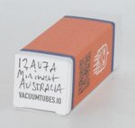 12AU7A Miniwatt Australia Valve / Tube thumbnail 1