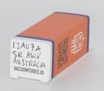 12AU7A Super Radiotron AWV Australia Valve / Tube thumbnail 1