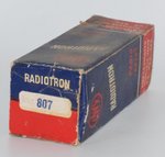 807 Mullard England Blackburn 1957 Valve / Tube (SR AWV box) thumbnail 3